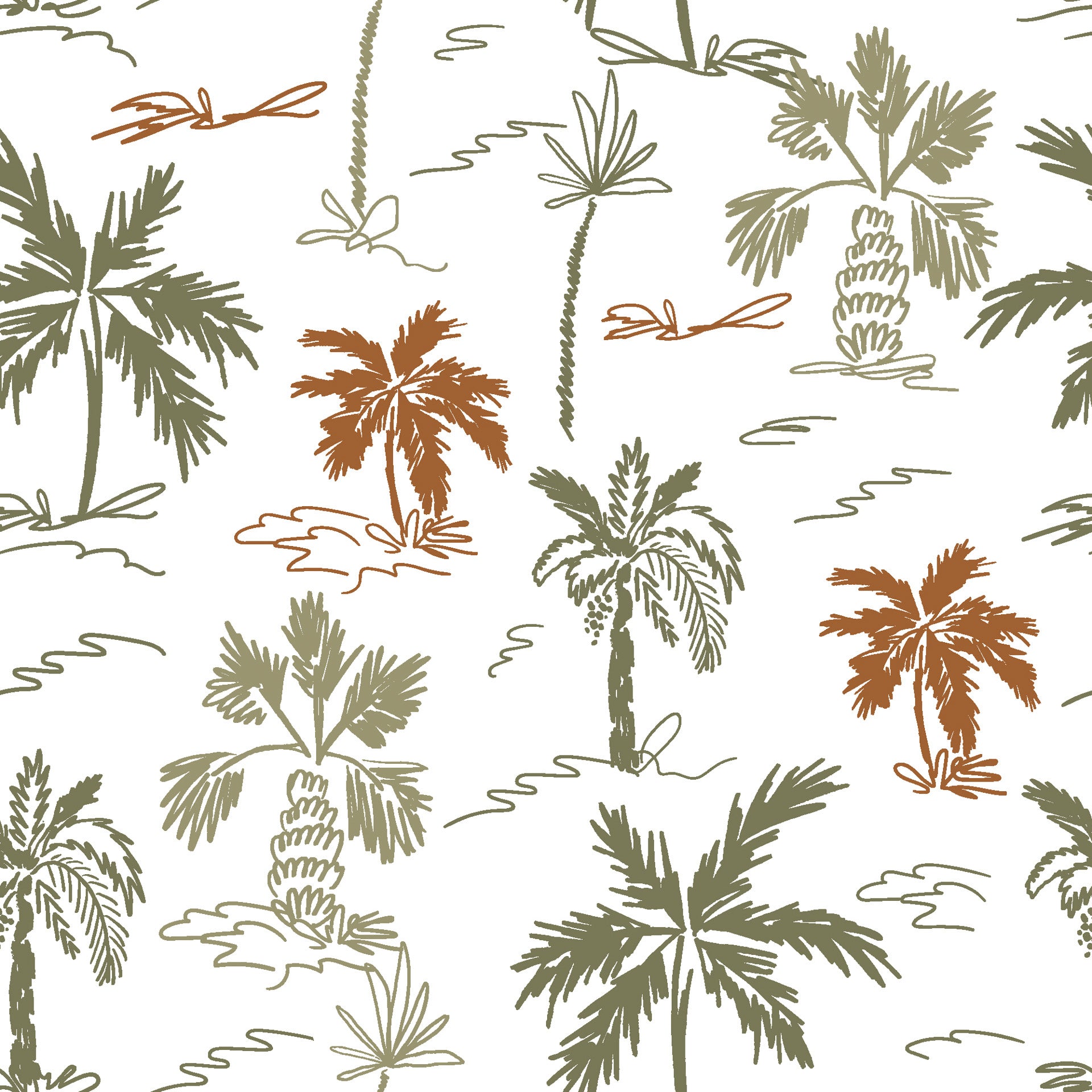 Blue lines that are concentric display a flowing, rhythmic wave pattern