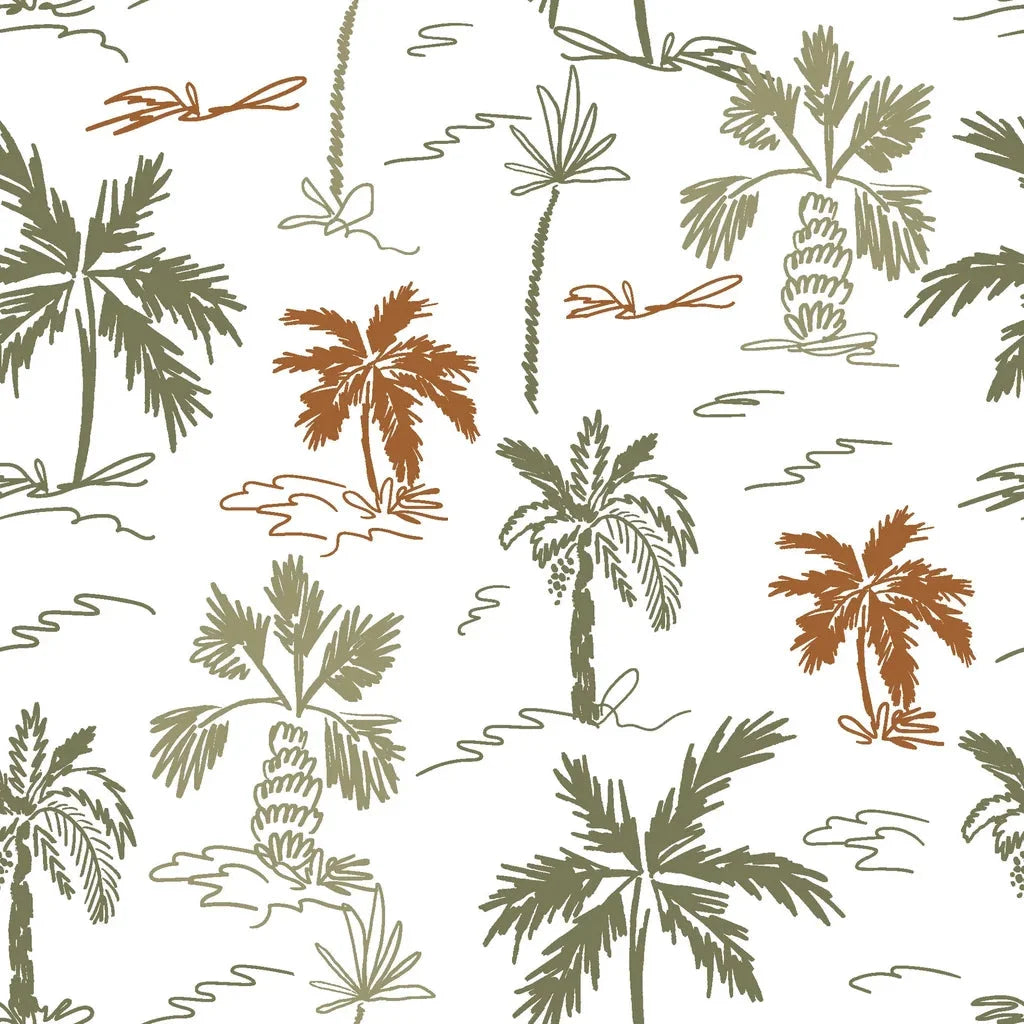 Coastal Echoes wave pattern wallpaper