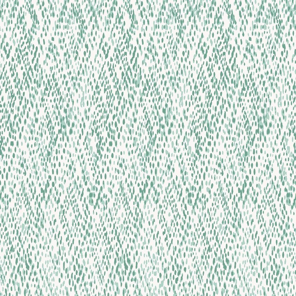 Smooth sage green abstract rain pattern peel and stick wallpaper - Coastal Mint