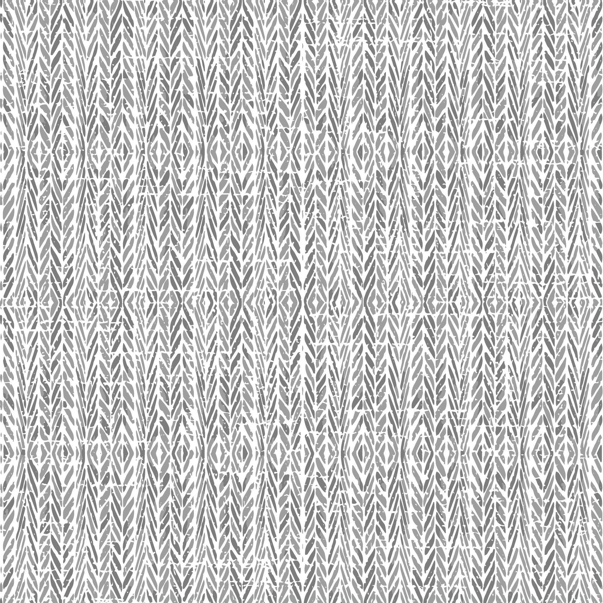 Textured peel and stick wallpaper with grey woven herringbone grain - Cobalt Grain