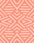 Coral Totem geometric icon wallpaper