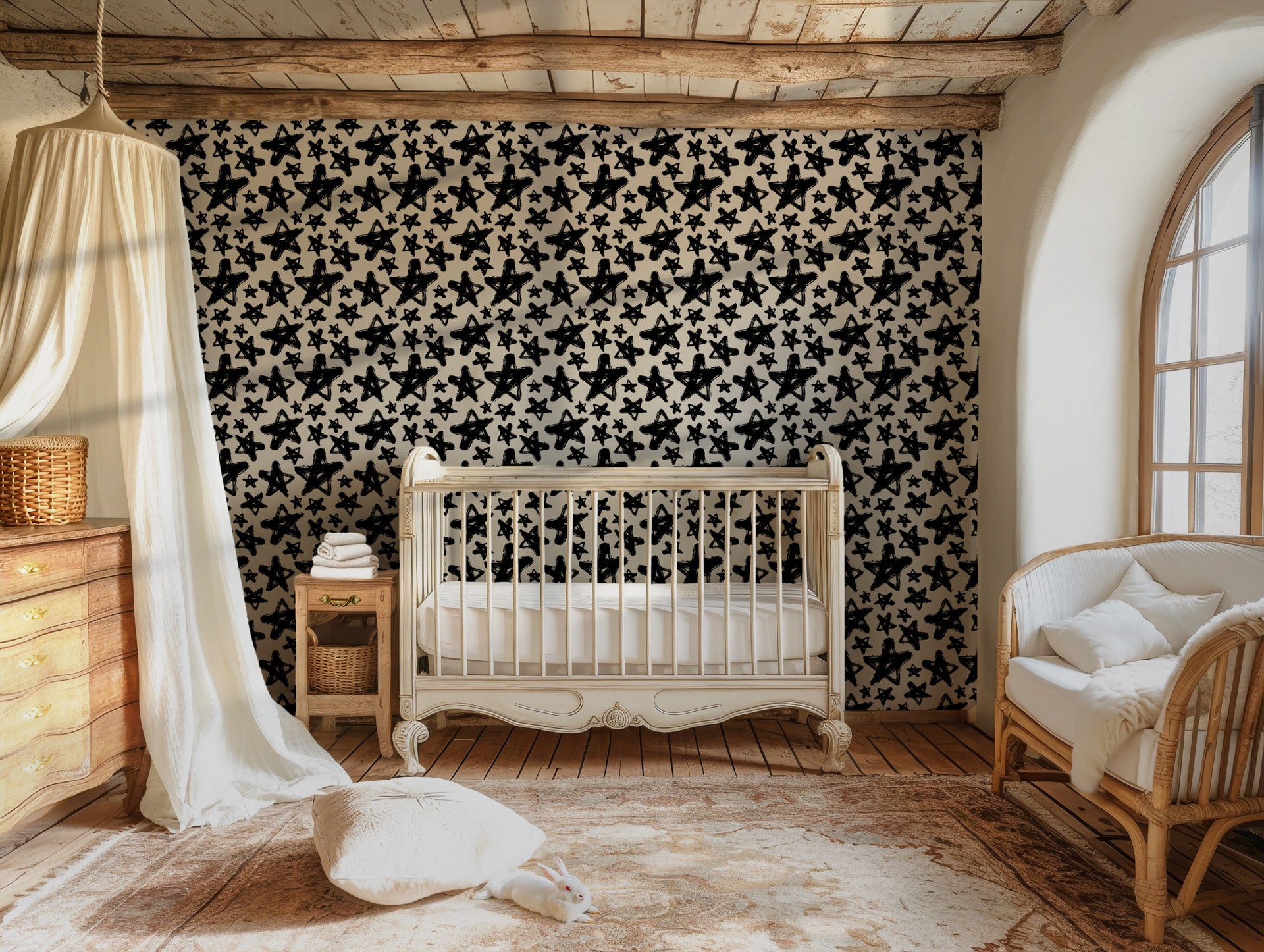 Digital background of space dust