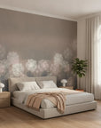 Dandelion Drift dreamy botanical silhouette in a warm and inviting living room