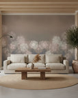 Dandelion Drift dreamy botanical silhouette adding character to a cozy bedroom
