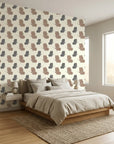 Dust & Wing dusty rose butterfly adding character to a cozy bedroom