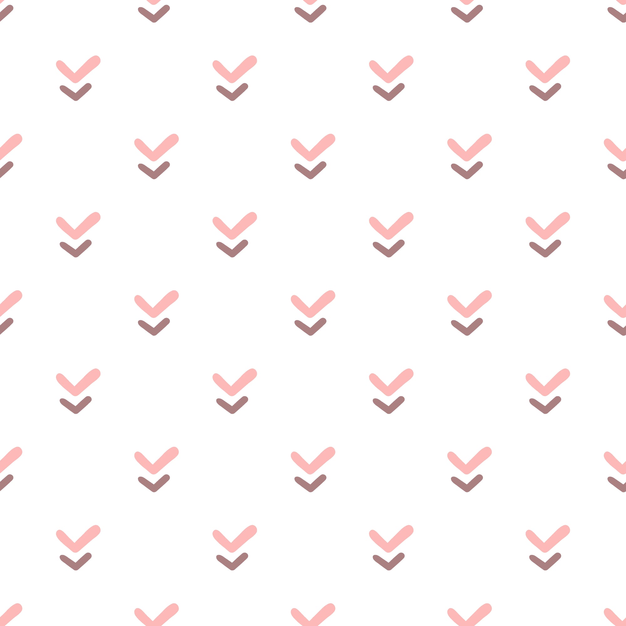 Smooth blush and mauve chevron arrow peel and stick wallpaper - Falling Grace