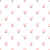Smooth blush and mauve chevron arrow peel and stick wallpaper - Falling Grace