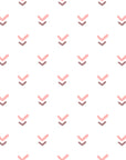 Smooth blush and mauve chevron arrow peel and stick wallpaper - Falling Grace