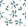 Smooth blue and beige botanical peel and stick wallpaper - Falling Softly