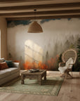 Fog'S Embrace nature wallpaper - peel and stick removable wall covering