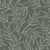 Modern Forest Leaf wallpaper with white botanical line drawings on sage green background