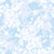 Smooth pale blue floral silhouette peel and stick wallpaper - Frost Garden Veil