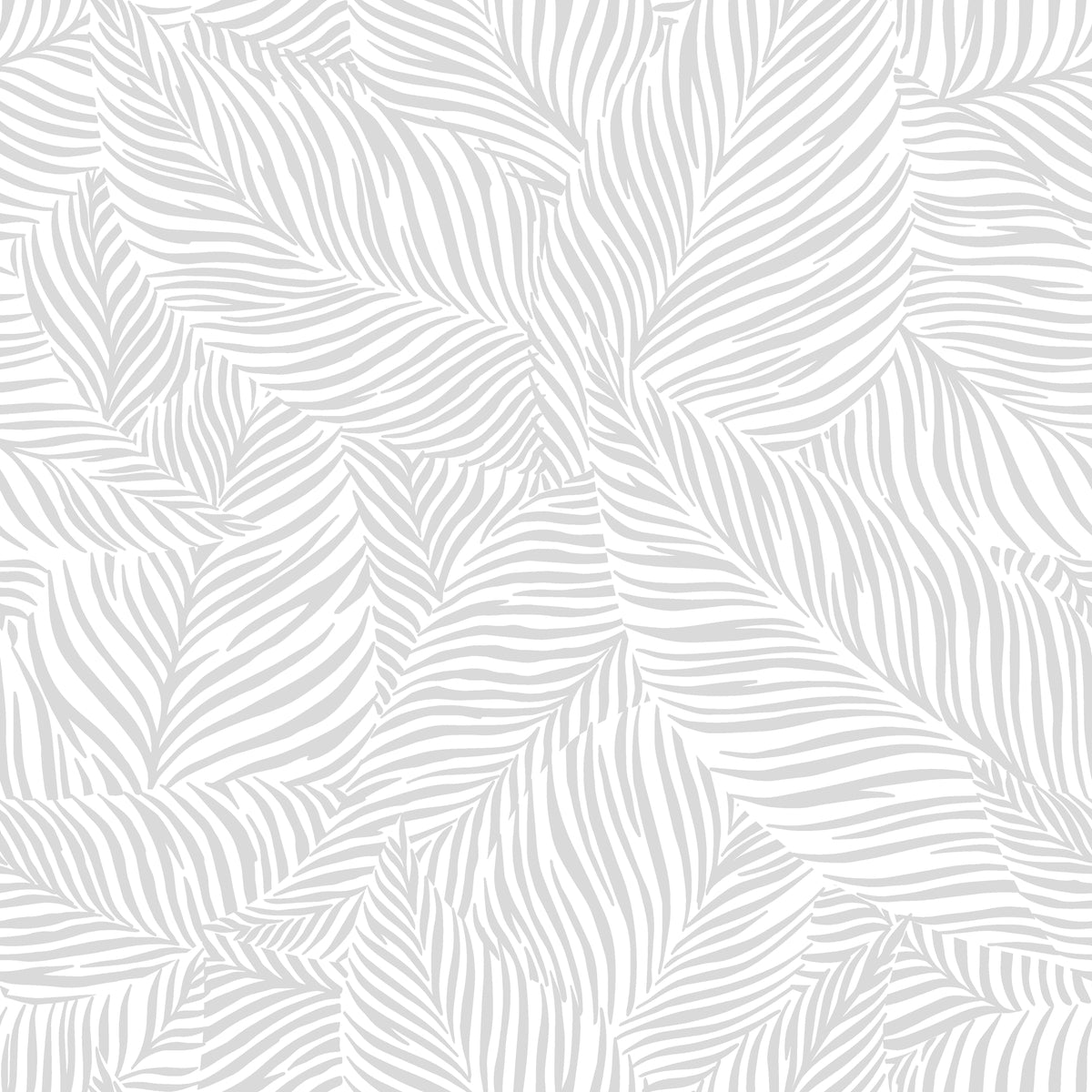 Ghost Fronds pale palm wallpaper