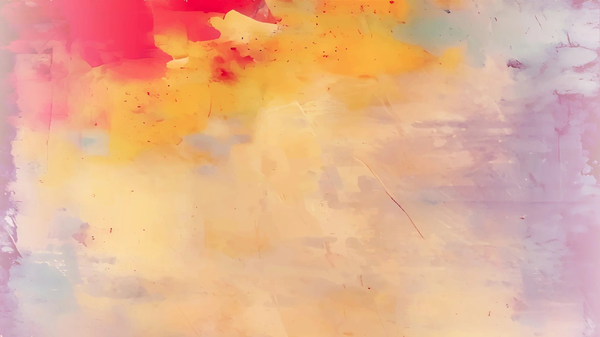 Gilded Blush soft watercolor abstract wallpaper creating ambiance in a serene bathroom