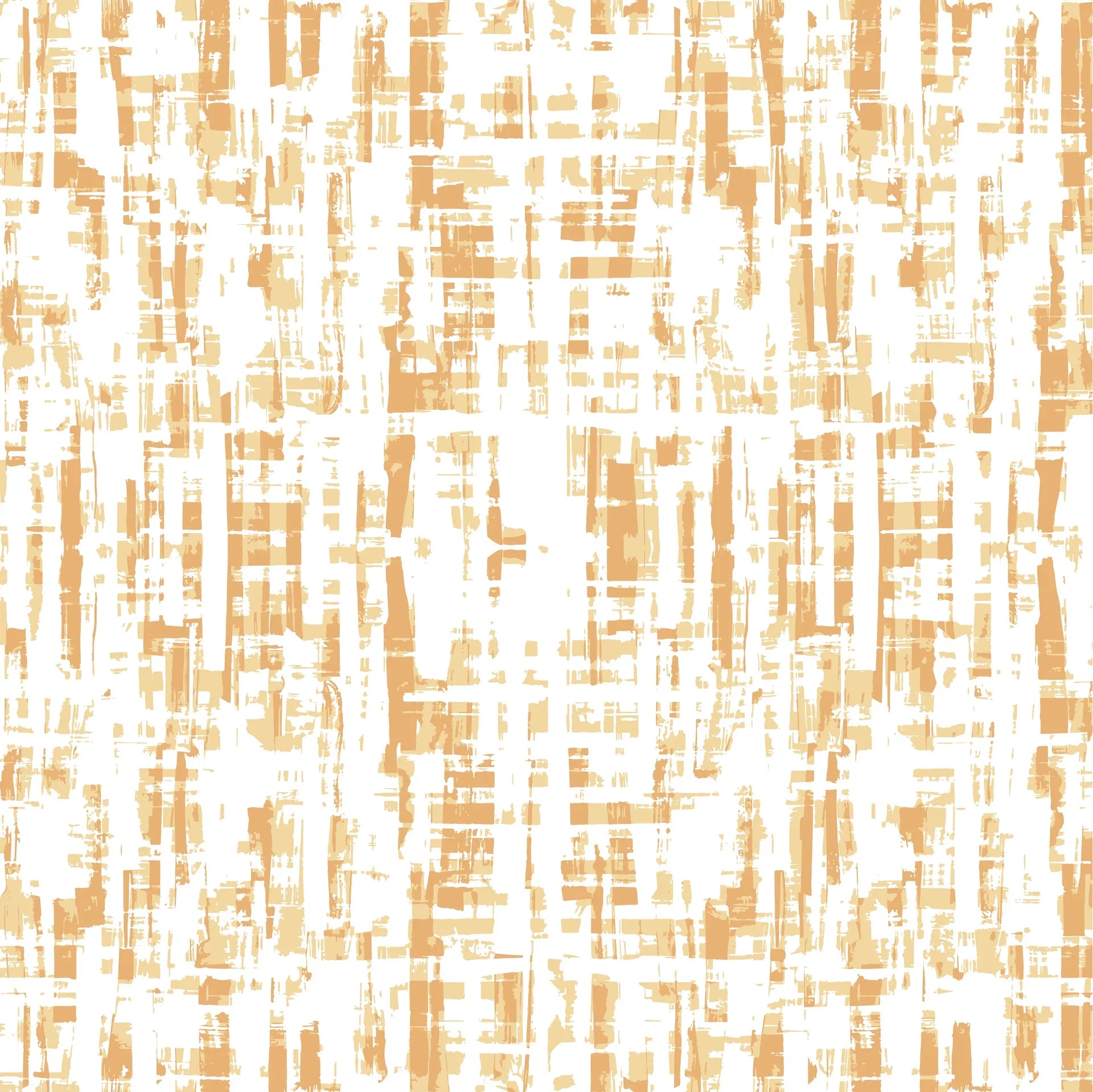 Contemporary Gilded Brushstroke wallpaper featuring abstract gold and white painted strokes in modern minimalist style