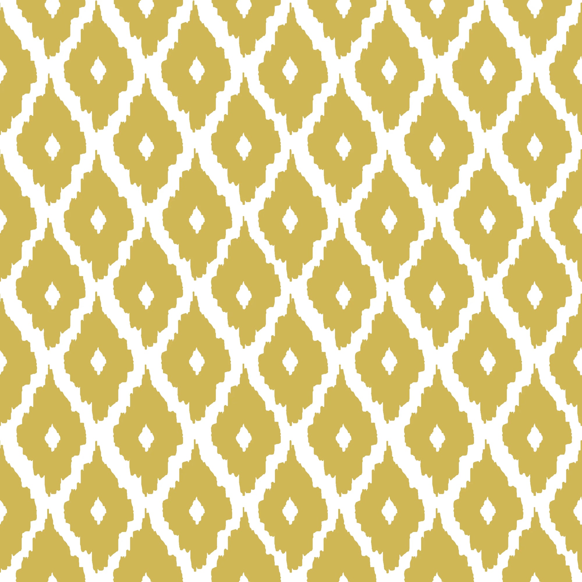 Gilded Temple golden geometric peel and stick wallpaper