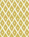 Gilded Temple golden geometric peel and stick wallpaper