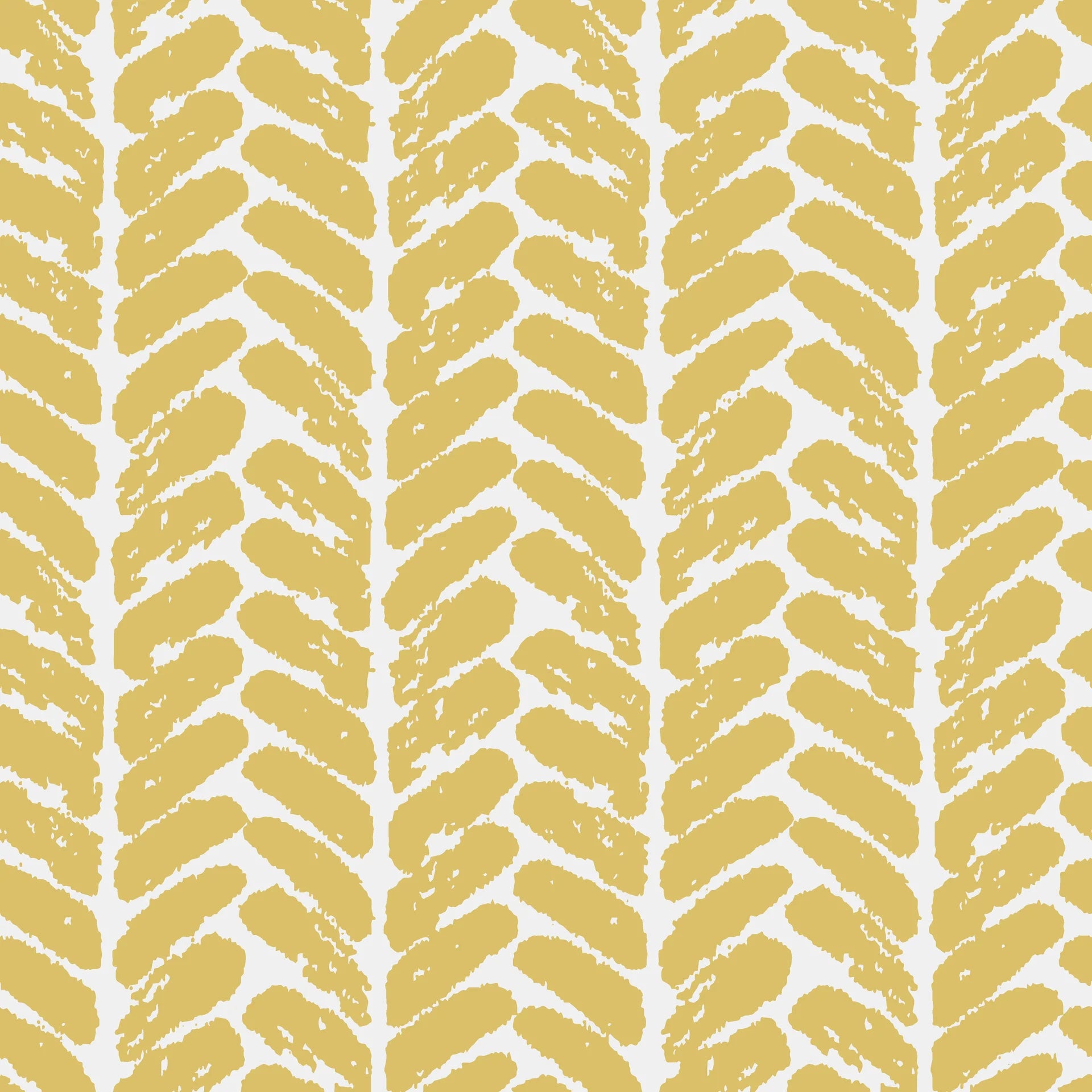 Textured mustard yellow geometric herringbone peel and stick wallpaper - Golden Coral