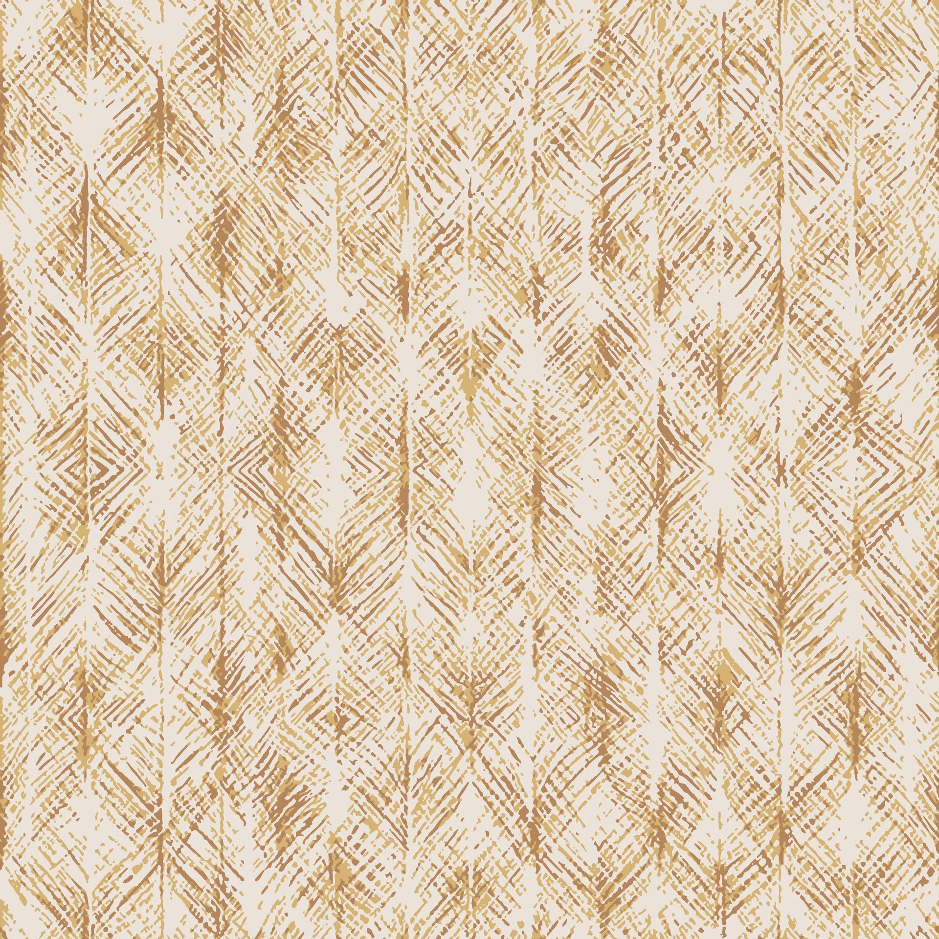 Textured neutral golden abstract peel and stick wallpaper - Golden Thatch
