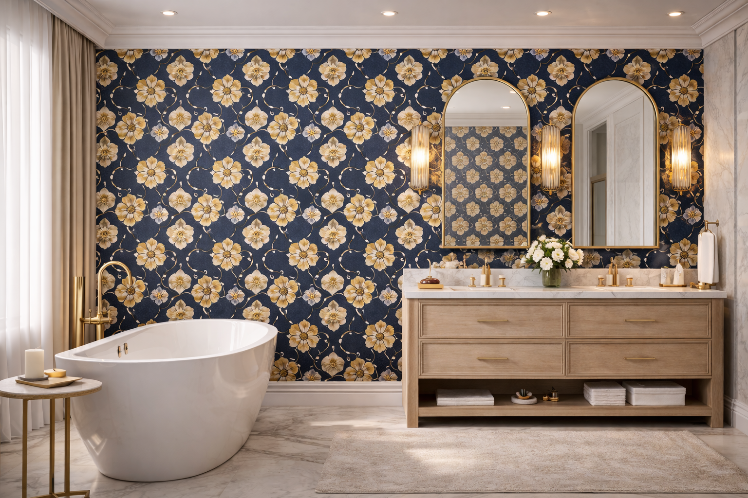 Custom Wallpaper Installation in San Francisco CA