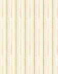 Textured light yellow and orange stripe peel and stick wallpaper - Harvest Stripe