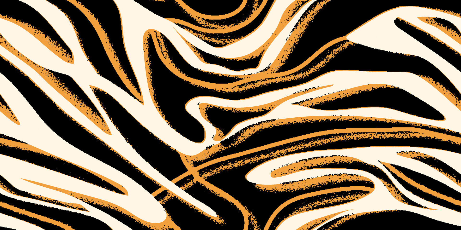 Abstract marble design featuring black, white, and gold veining, presented as a removable peel-and-stick wallpaper titled Honeyed Strata