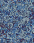 Indigo Static blue and navy abstract distressed texture wallpaper