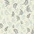 Smooth navy botanical sprig peel and stick wallpaper - Ink & Sprig