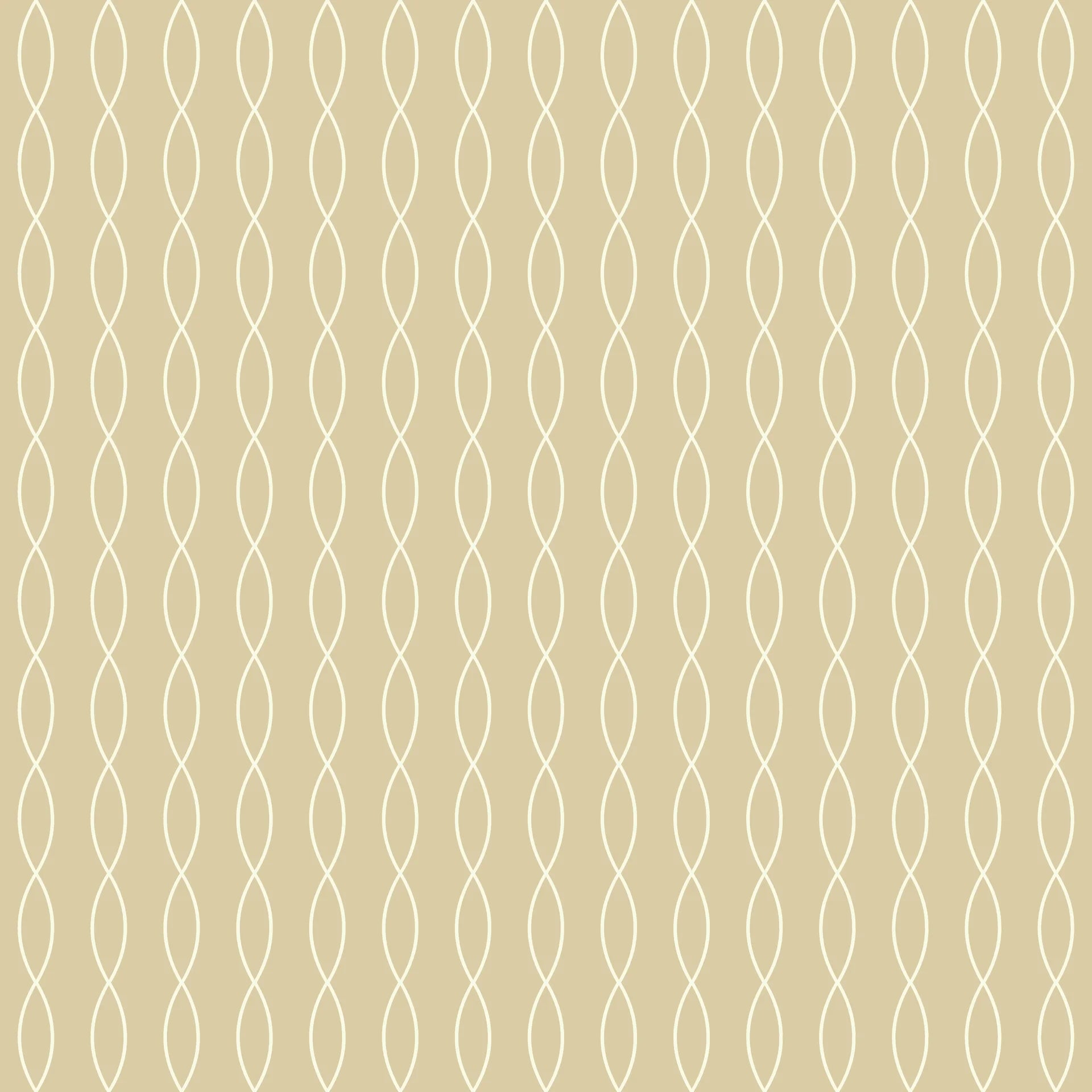 Canvas-like tan woven wave peel and stick wallpaper - Ivory Plait