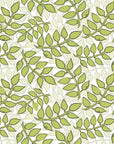 Lime Canopy green botanical peel and stick wallpaper