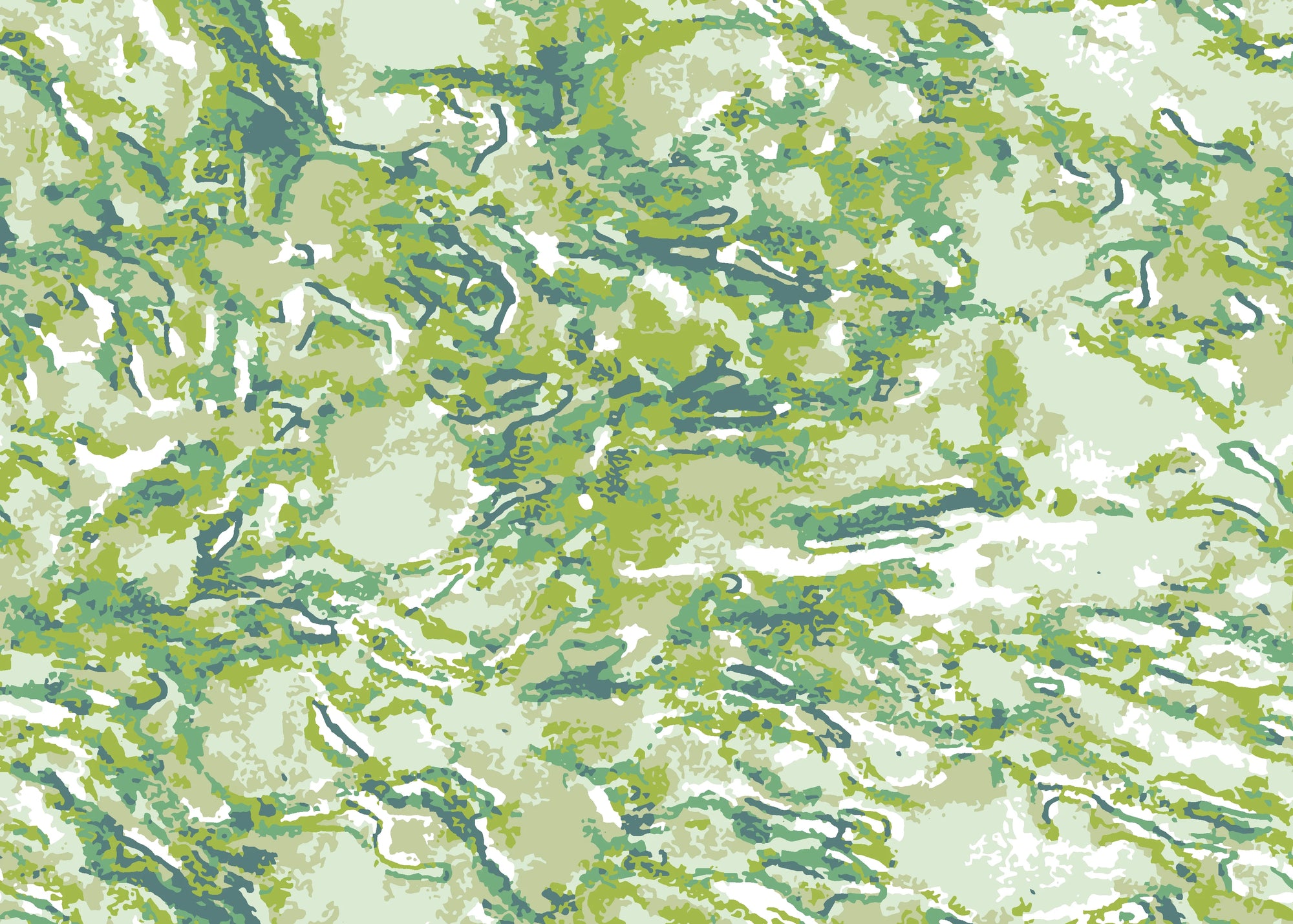 Lime Drift organic green abstract wallpaper