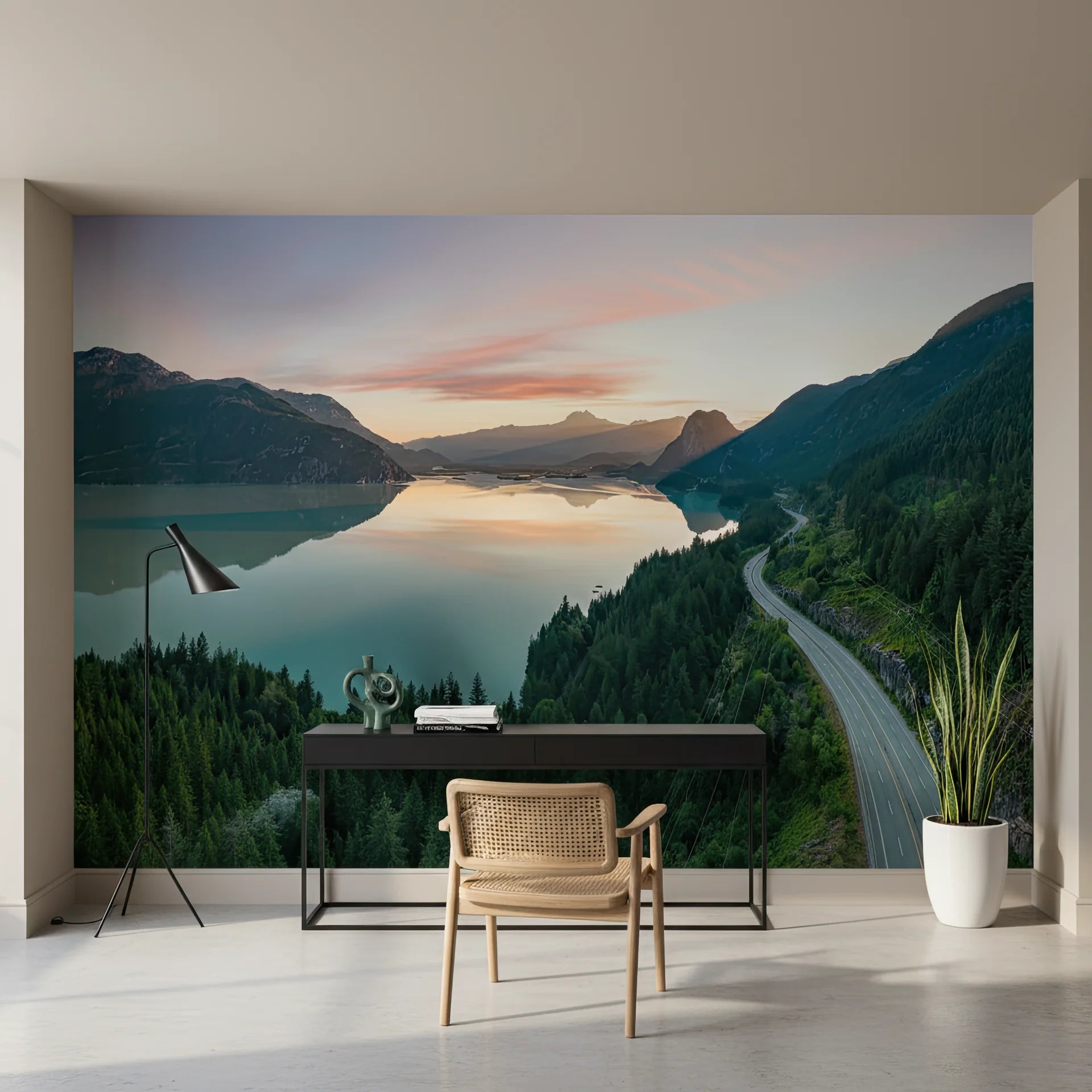 Mirror Of Gold pattern with natural textures on peel and stick wallpaper