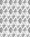 Textured grey watercolor geometric peel and stick wallpaper - Mist & Stone