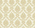 Misty Fern Romance soft gold damask wallpaper