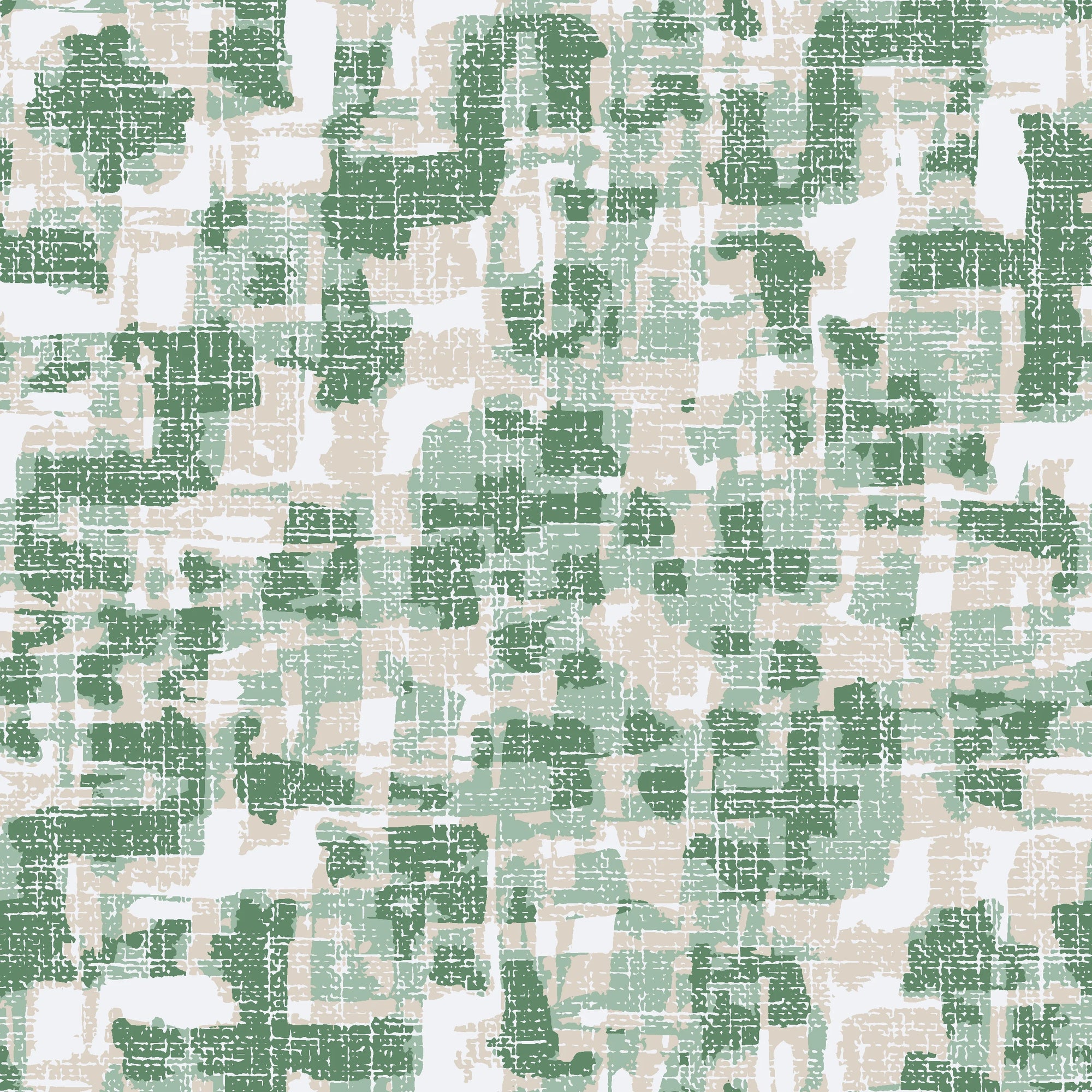 Mossy Ground green abstract peel and stick wallpaper