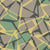Muted Block earth toned geometric wallpaper