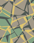 Muted Block earth toned geometric wallpaper