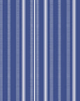 Nautical Code blue and white striped wallpaper