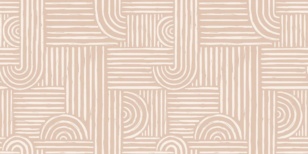 Nomad Stripe artistic wave wallpaper