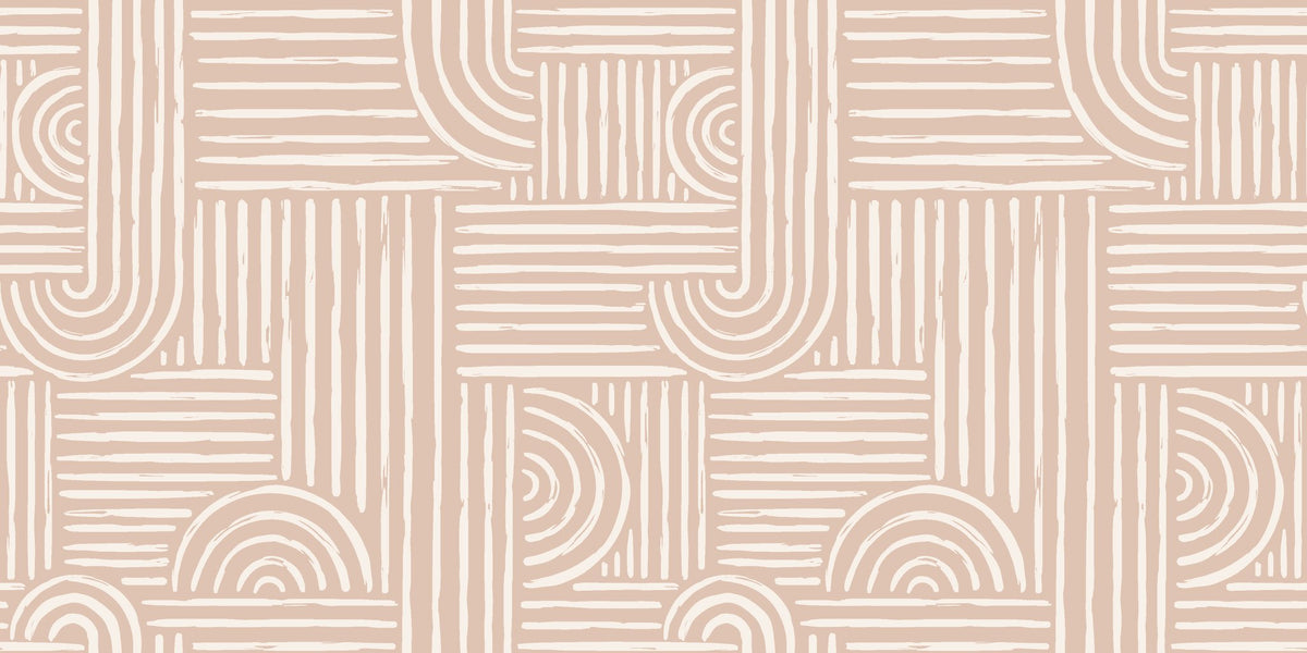 Nomad Stripe artistic wave wallpaper
