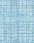 Textured light blue abstract geometric peel and stick wallpaper - Open Water