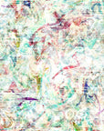 Painted Current colorful abstract wallpaper
