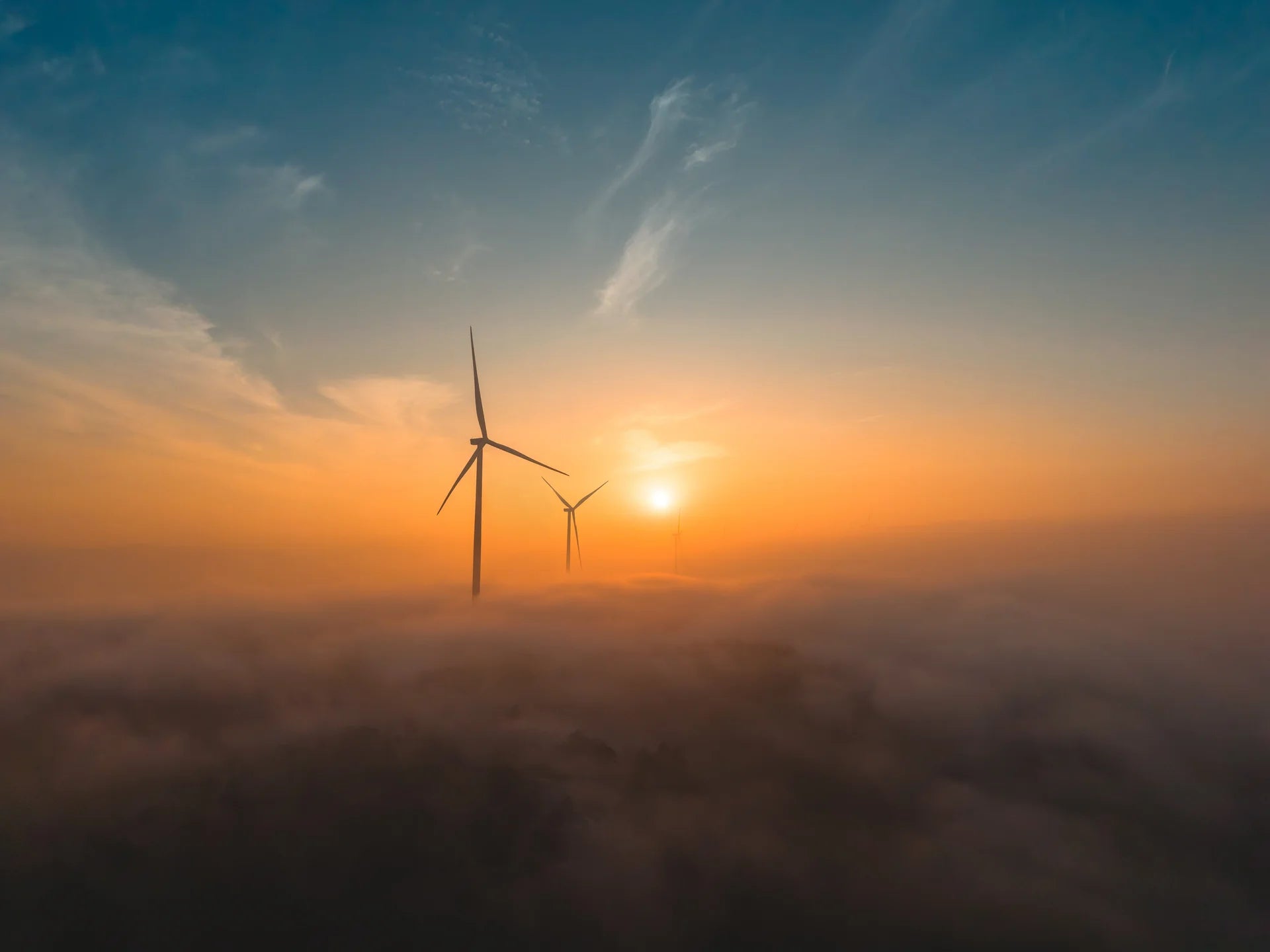 Artistic dream-like natural scenery removable wallpaper