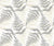 Pewter Fern neutral botanical peel and stick wallpaper