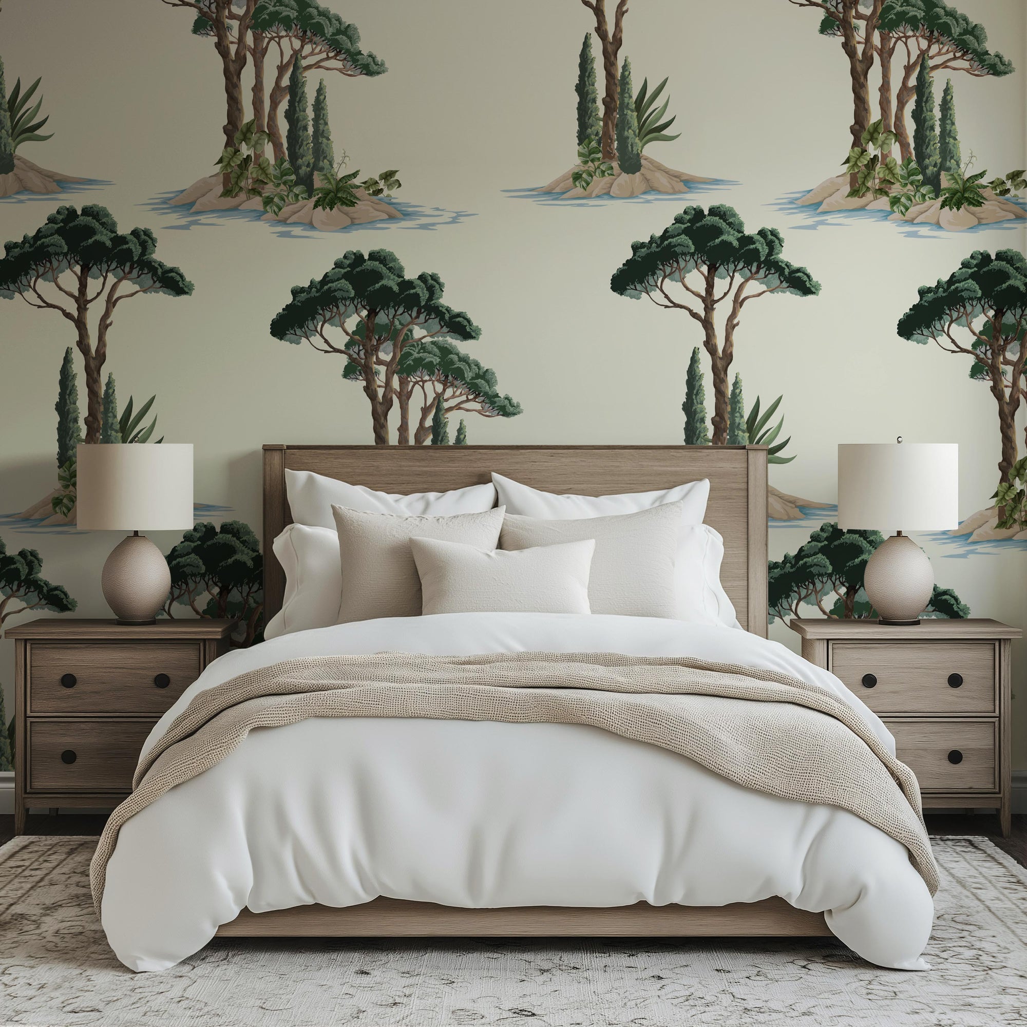 Pine Island wallpaper alternate view highlighting spacious coastal atmosphere and tranquil greenery