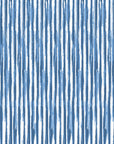 Rain Season coastal blue striped wallpaper