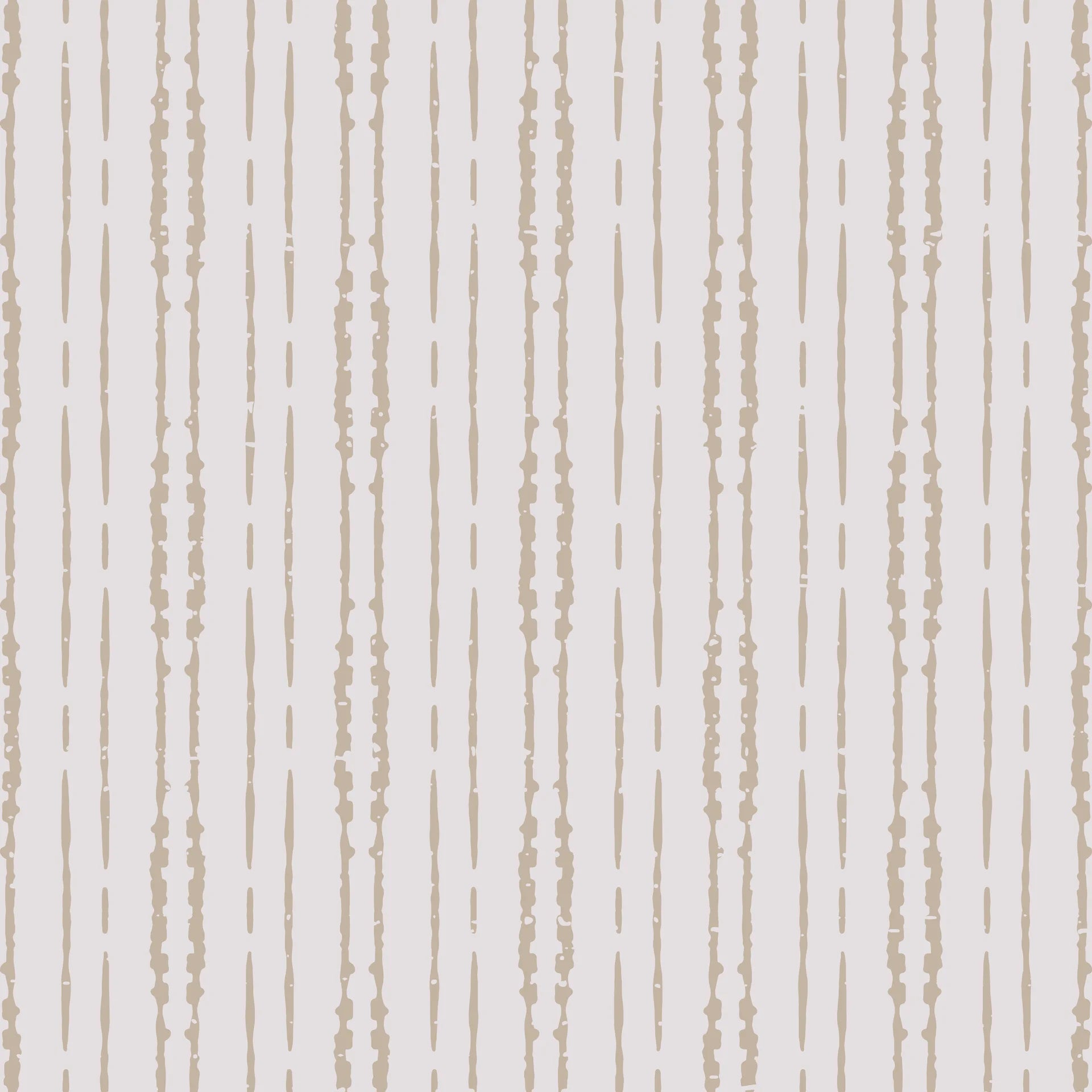 Textured vertical taupe stripe peel and stick wallpaper on dove grey - Rain Veil