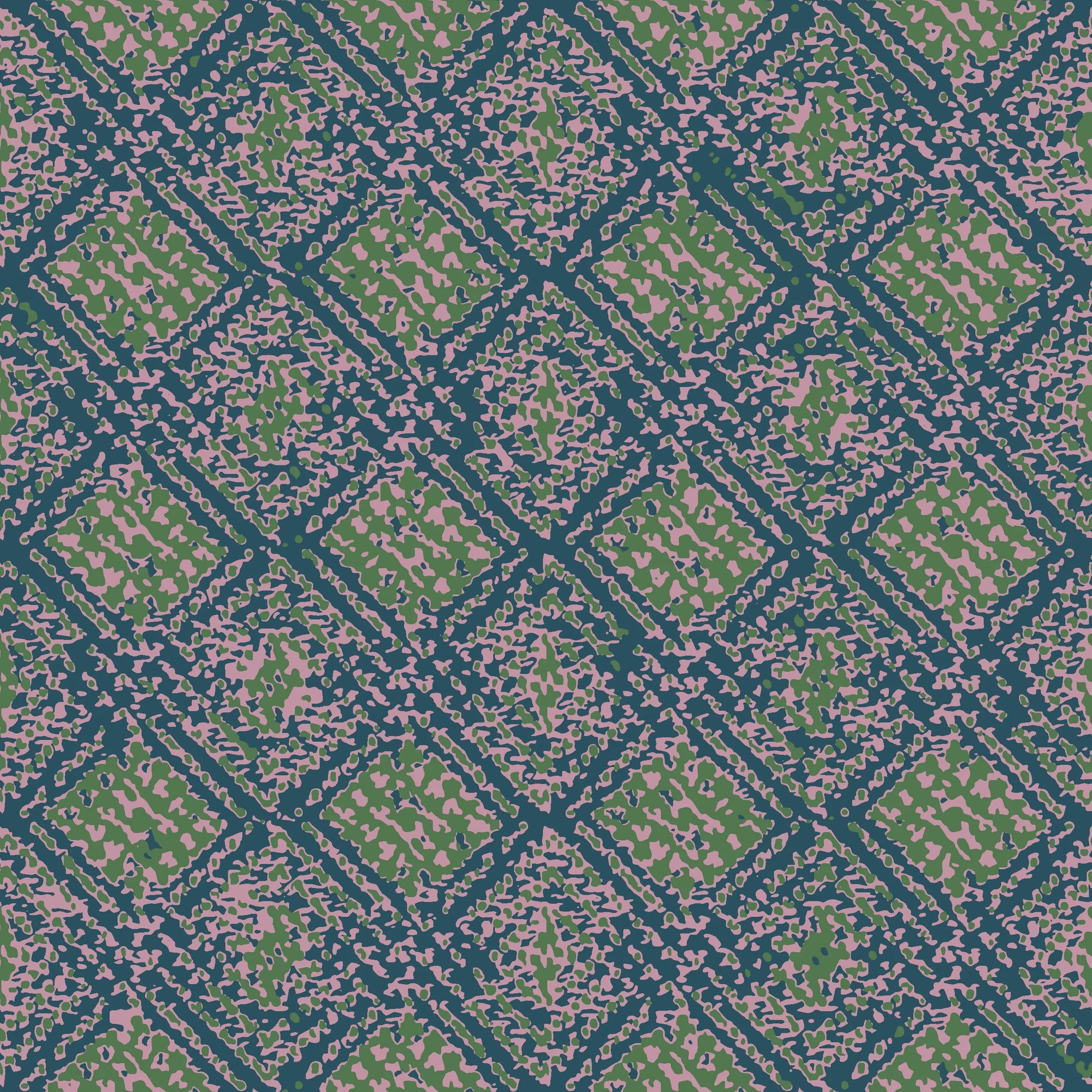 Reef Camo teal and pink abstract wallpaper