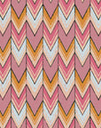 Rose Arrow pink and orange geometric wallpaper