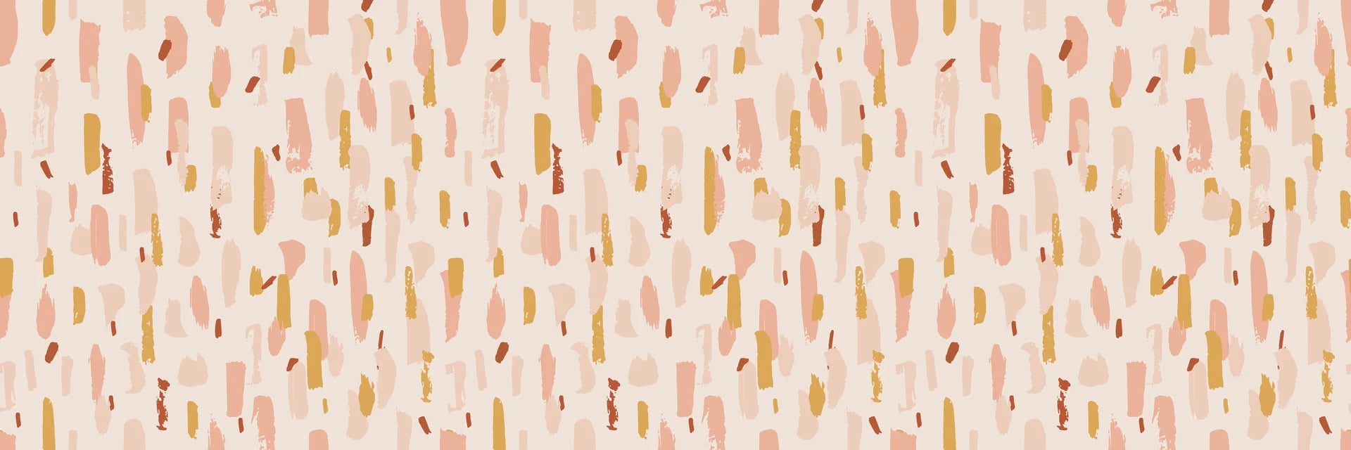 Textured blush and ochre brushstroke peel and stick wallpaper - Rose Terrazzo